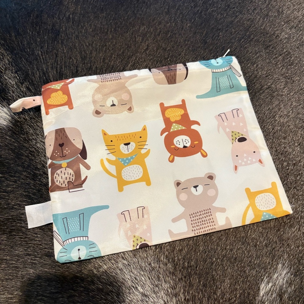 Neat Solutions Wet N’ Dry Diaper Storage Container - Animals